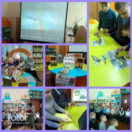 Конкурсно-игровая программа «Будем Родине служить»..